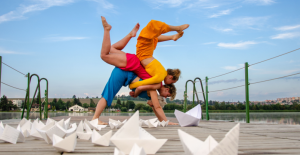 Summer Circus na náplavce u Radbuzy